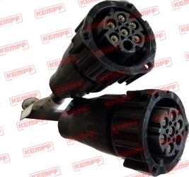 Preview: 127756 Kempf Y-Adapterkabel 7-pol.  Bay. Stecker